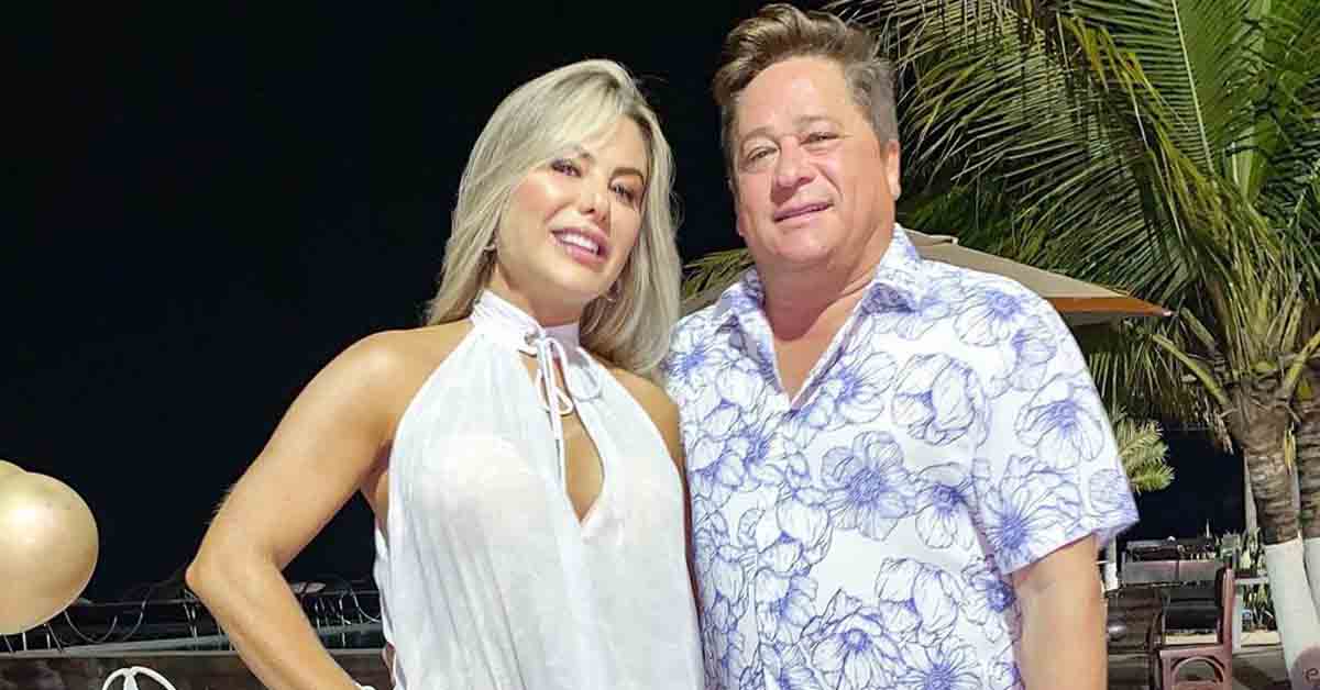 Esposa do cantor sertanejo, Leonardo, Poliana Rocha fala sobre relação (Foto: Reprodução)