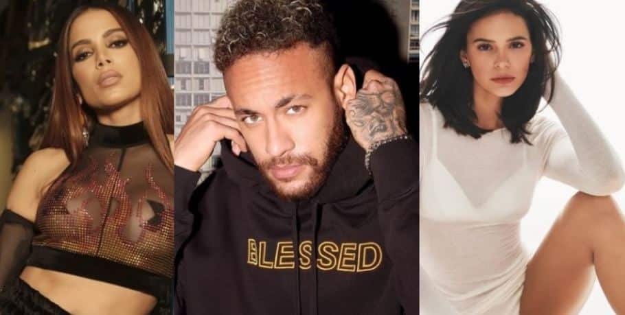 Anitta, Neymar e Bruna Marquezine (Foto: Reprodução)