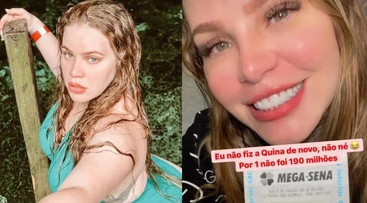 Paulinha Leite ganha pela 57ª vez na loteria e fatura R$ 35 mil (Foto: Reprodução)