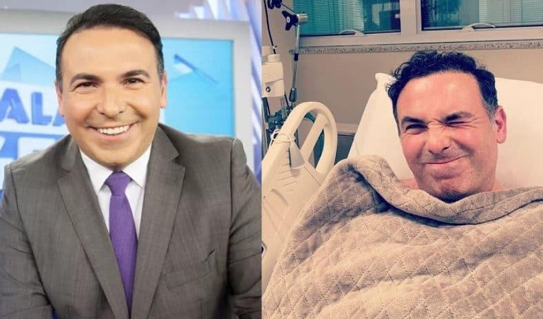 Reinaldo Gottino relata drama ao ser internado e diz que pensou o pior (Foto: Reprodução)