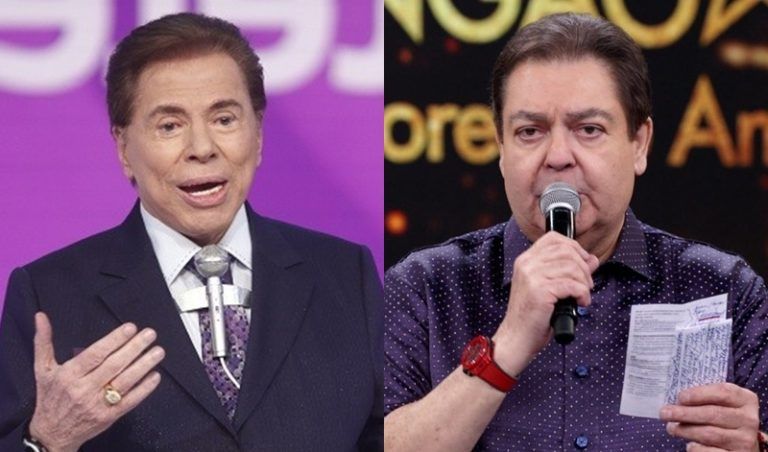 O famoso apresentador do SBT, Silvio Santos vira piada na Band após Faustão assumir programa (Foto: Reprodução)