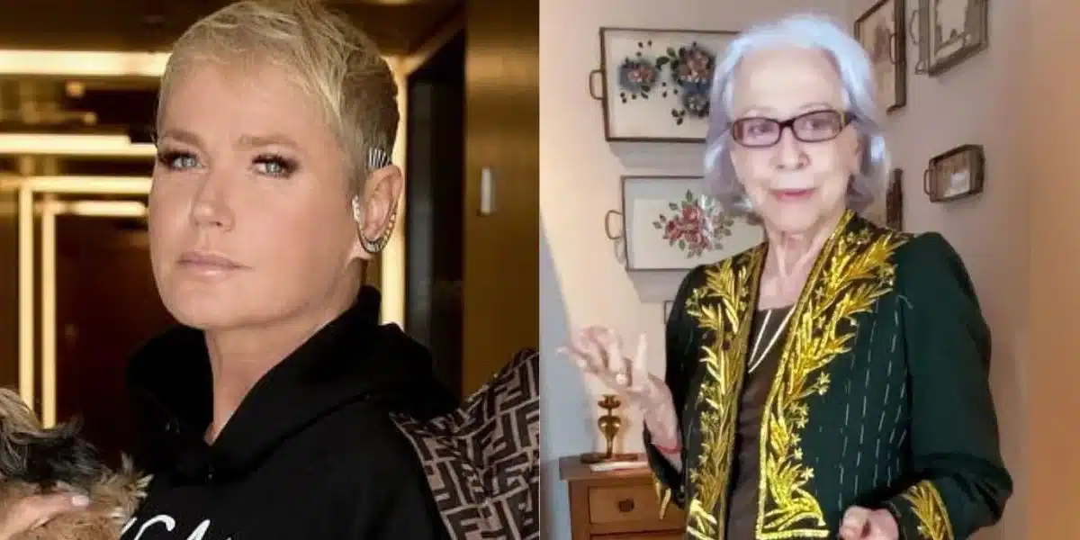 A famosa ex-apresentadora da Record, Xuxa Meneghel falou sobre a atriz da Globo, Fernanda Montenegro (Foto: Reprodução)