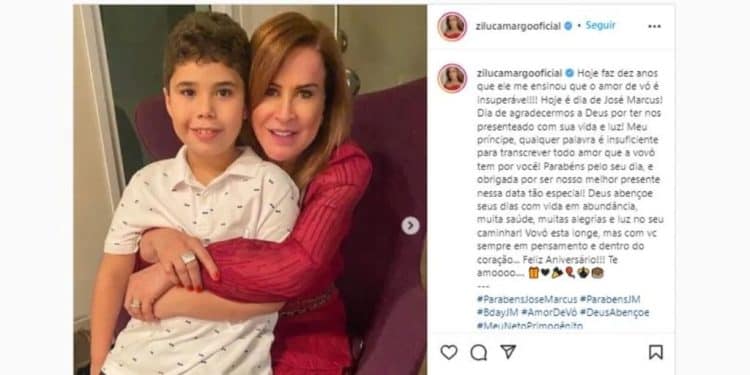 A famosa empresária e ex de Zezé Di Camargo, Zilu se declara para filho de Wanessa (Foto: Reprodução)