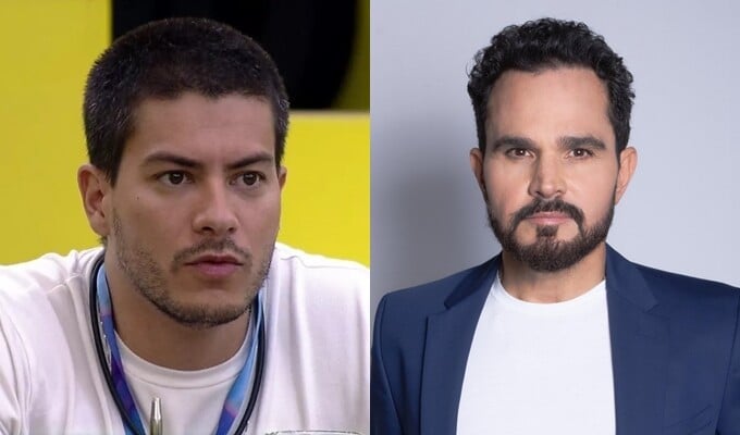 Arthur Aguiar e Luciano (Foto: Reprodução)