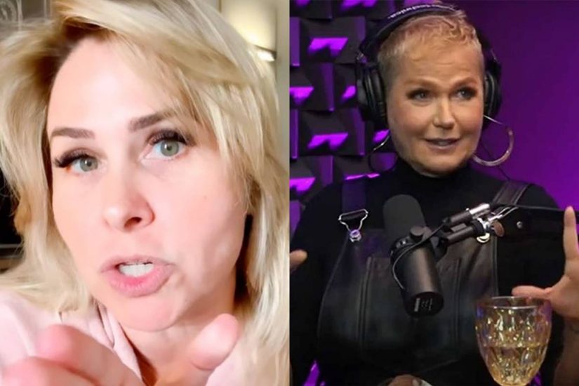 Andréa Sorvetão e Xuxa (Foto: Reprodução)