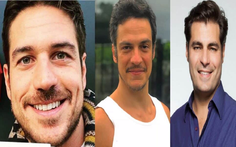 Marco Pigossi, Mateus Solano e Thiago Lacerda (Foto: Reprodução)