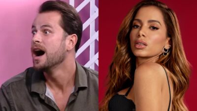 Imagem do post BBB22: Gustavo rejeita cantada de Anitta para ficar com Laís: “Chegou tarde”