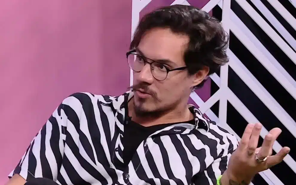 BBB22: Eliezer se assusta com “gravidez” de Natália no reality (Reprodução)