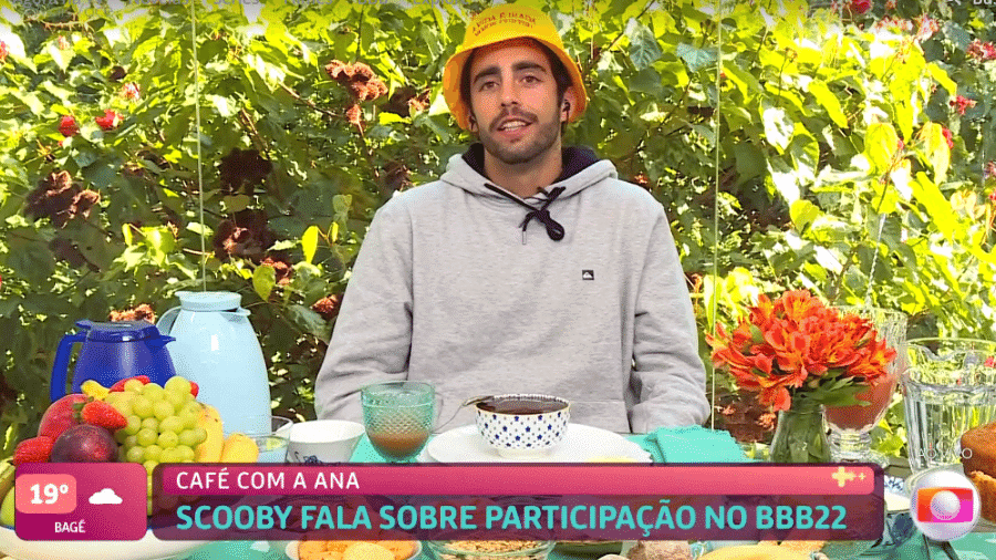 BBB22: Eliminado, Pedro Scooby revela verdade sobre Tadeu Schmidt (Foto: Reprodução)