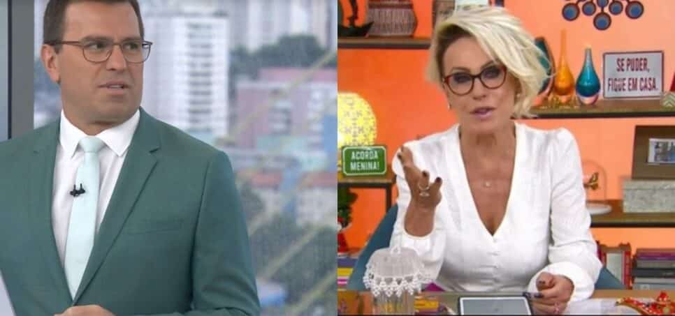Rodrigo Bocardi causou ao ter fala sobre Ana Maria Braga exposta (Foto: Reprodução)