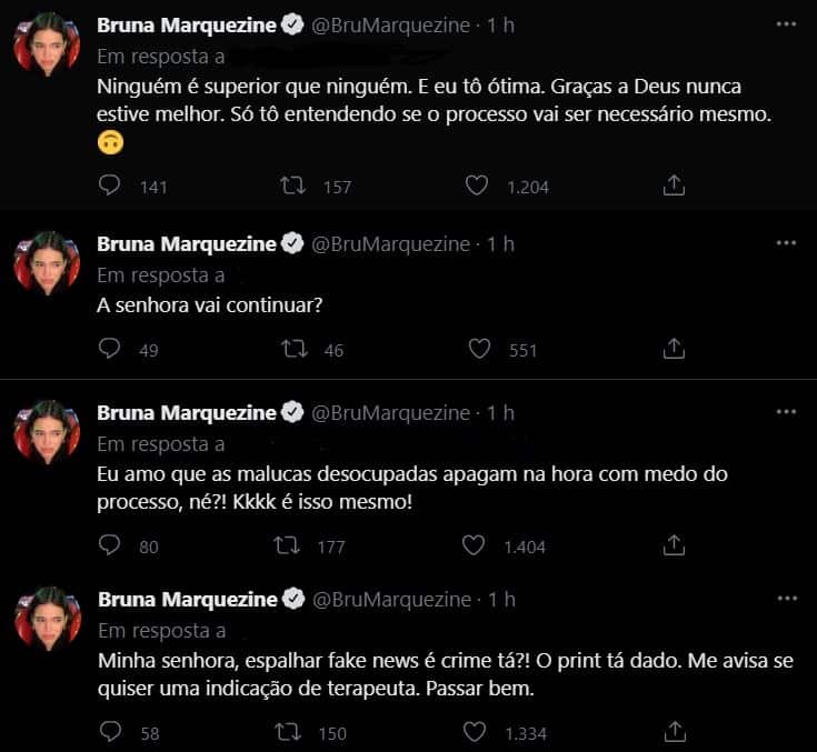 Bruna Marquezine se envolve em polêmica no Twitter (Foto: Reprodução)