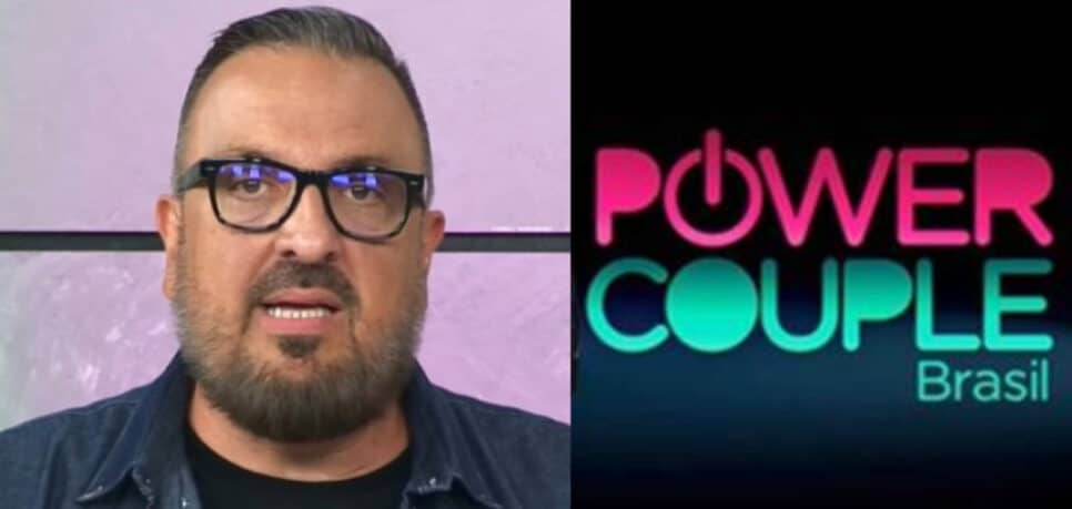 Rodrigo Carelli durante apresentação do Power Couple Brasil 6; diretor explica bastidores (Foto: Reprodução / R7)