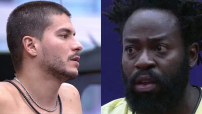 Imagem do post BBB22: Magoado, Arthur confronta Douglas após retorno: “Você falou que ficou feliz”