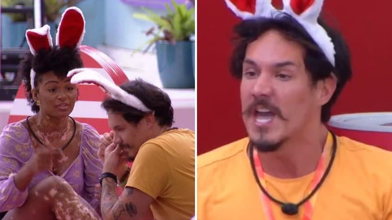 BBB22: Azedou! Eliezer se revolta com Natália e grita com sister (Reprodução/Globoplay)