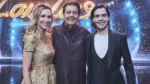 Faustão, João Guilherme e Anne Lottermann (Foto: Reprodução)