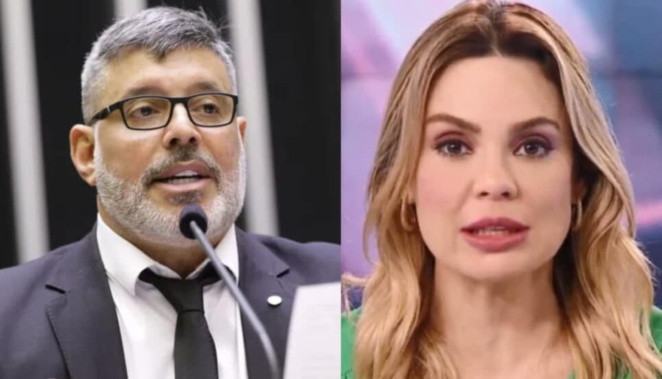 Rachel Sheherazade e Alexandre Frota: ex-apresentadora do SBT venceu processo contra deputado (Foto: Reprodução / Internet)