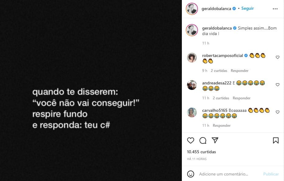 O famoso apresentador da Record, Geraldo Luís fala sobre situação na emissora (Foto: Reprodução)