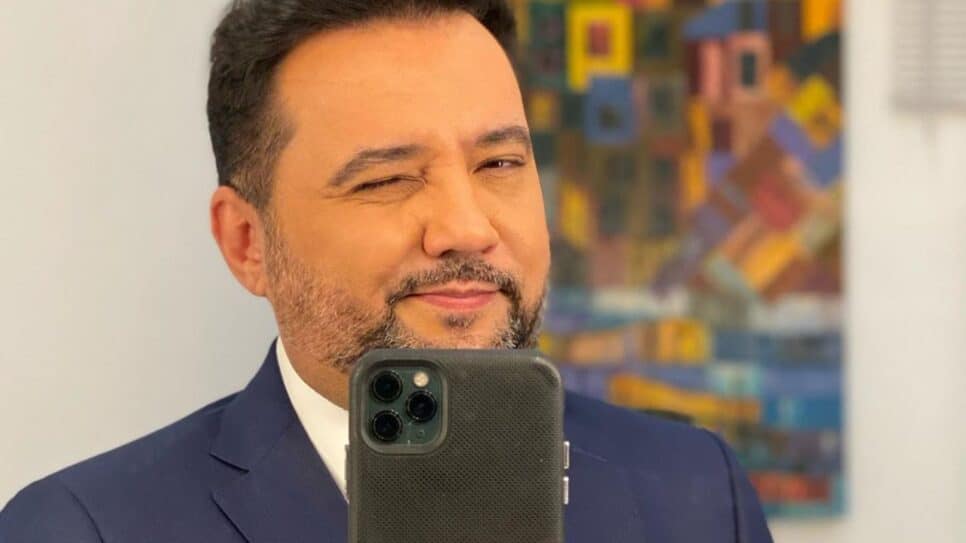 O apresentador Geraldo Luís (Foto: Reprodução)