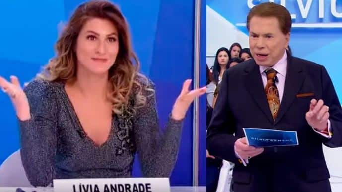 Lívia Andrade rebate Silvio Santos sobre demissão (Foto: Reprodução)