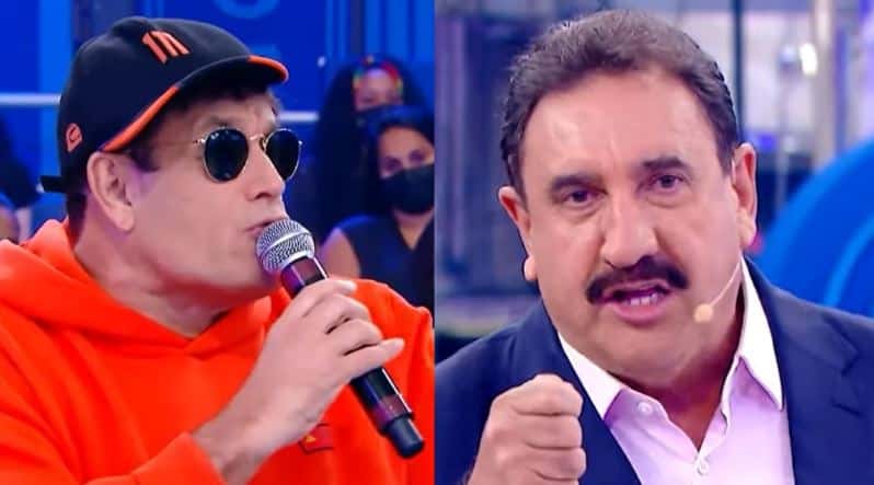 Ratinho perde a paciência com Sérgio Mallandro ao vivo e veta convite (Foto: Reprodução)