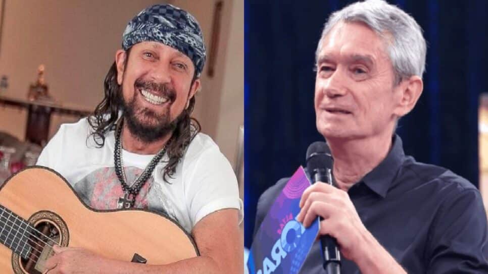 Serginho Groisman e Bell Marques (Foto: Reprodução)