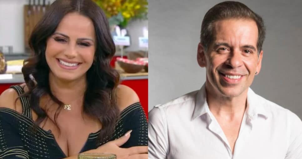 Leandro Hassum volta à Globo no segundo semestre de acordo com Viviane Araújo (Foto: Reprodução / Globo / Instagram)