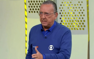 Galvão Bueno é internado e equipe da Globo o acompanha Foto: Reprodução