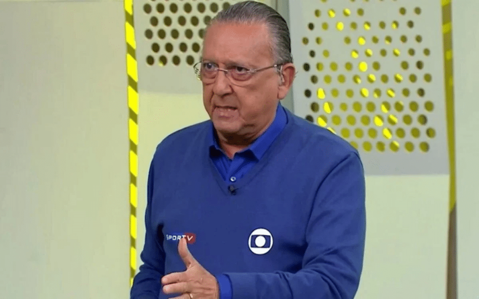 Galvão Bueno é internado e equipe da Globo o acompanha