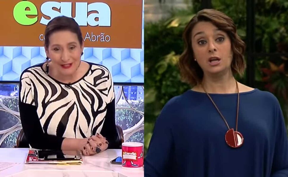 Sonia Abrão não se segura e explode com Catia Fonseca na RedeTV! (Foto: Reprodução)