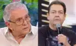 Carlos Alberto e Faustão (Foto: Reprodução)