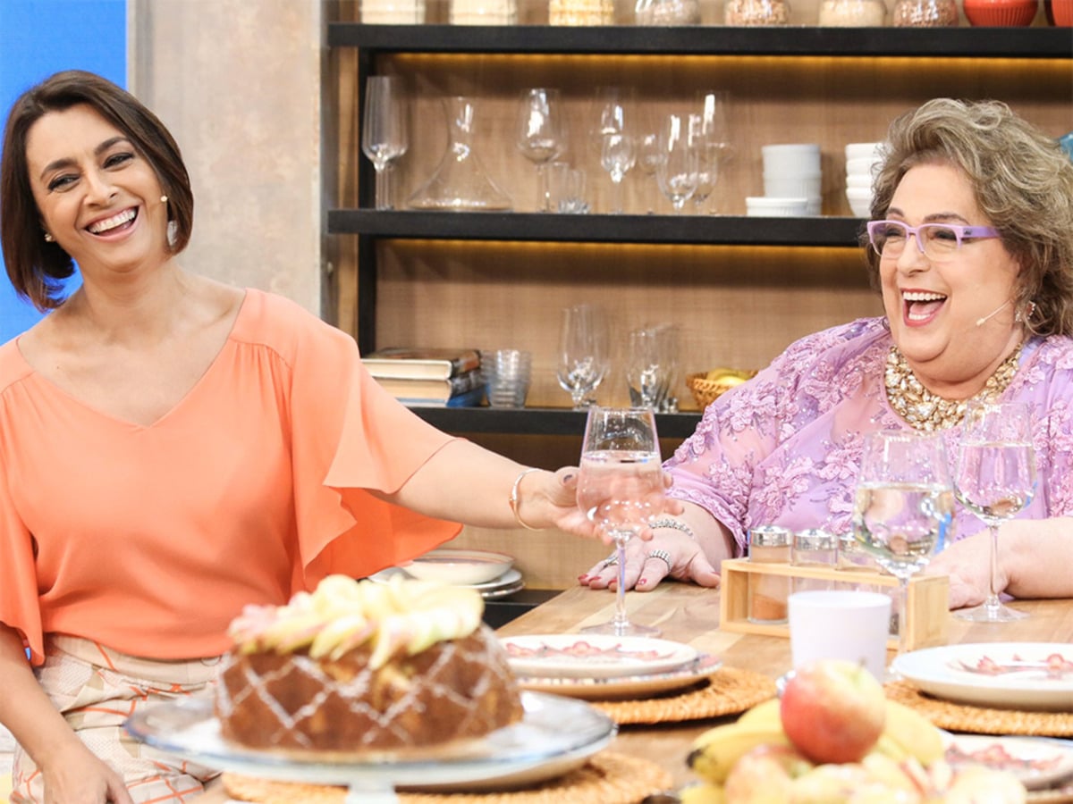 Catia Fonseca e Mamma Bruschetta no Melhor da Tarde