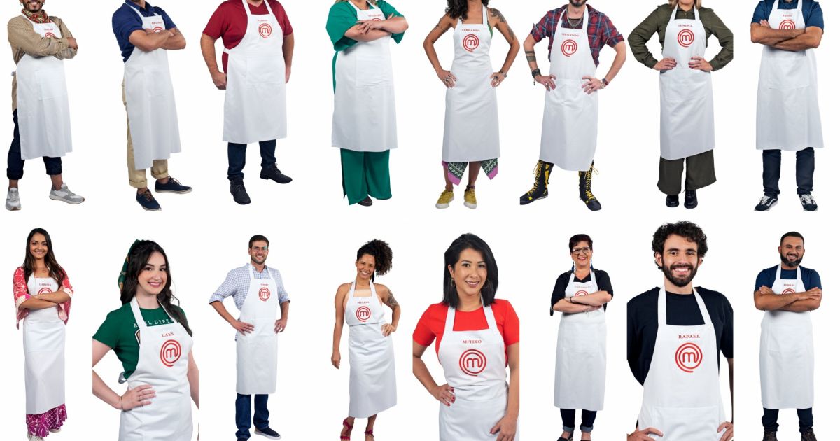 Confira os novos integrantes do MasterChef Brasil