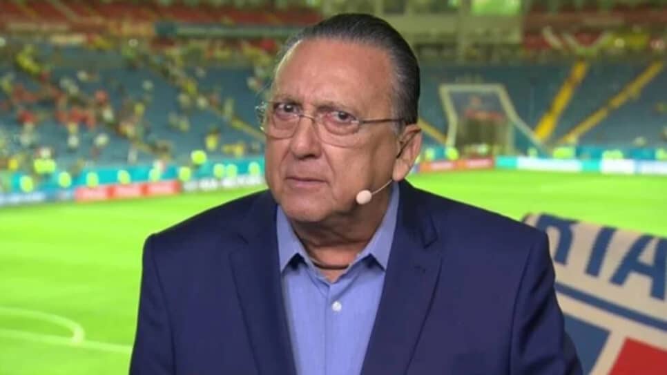 Galvão Bueno é internado e equipe da Globo o acompanha