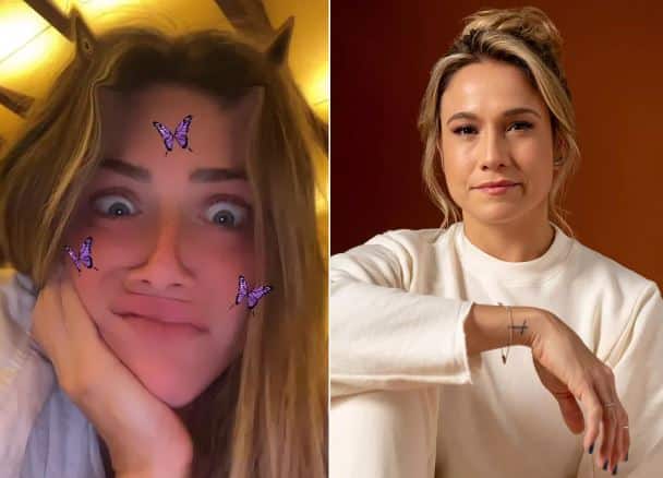 Giovanna Ewbank reclama de obra na casa de Fernanda Gentil (Foto: Reprodução)