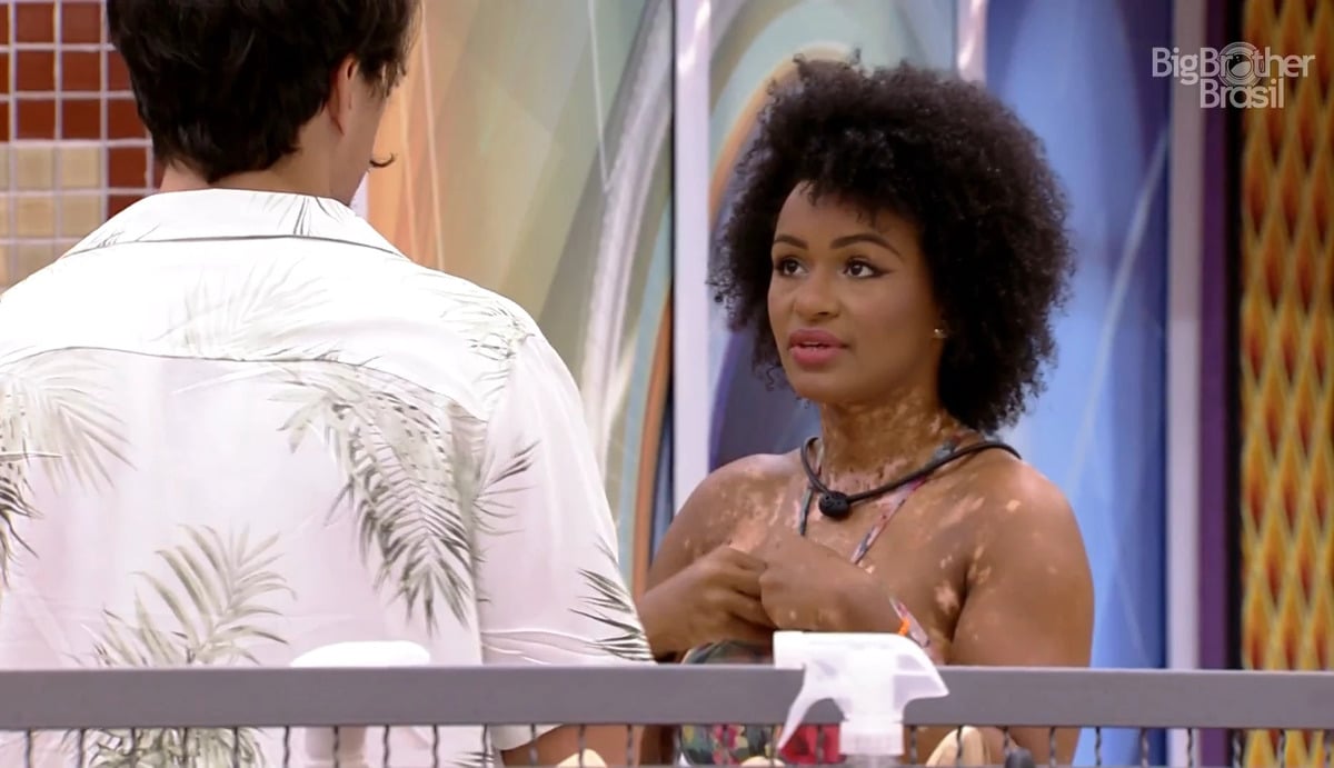 Natália Deodato e Eliezer Netto, no BBB 22