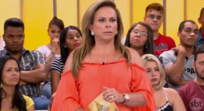 Christina Rocha não consegue levantar o SBT e Casos de família vai mal (Foto: Reprodução / SBT)