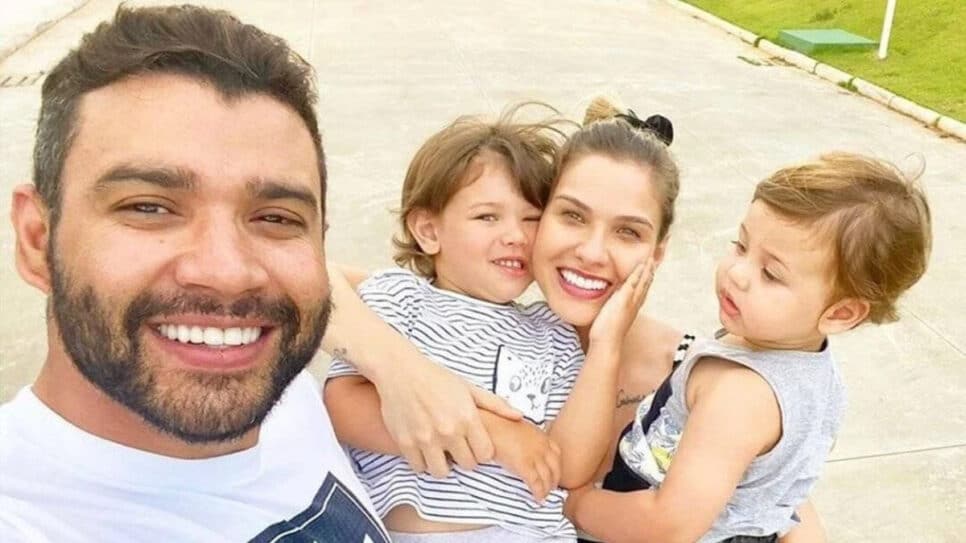 Gusttavo Lima e família
