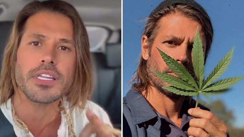 Após ser detido com drogas, Dado Dolabella dá relato chocante e prega uso da maconha (Reprodução)