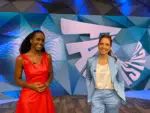 Maju Coutinho e Poliana Abritta apresentam o Fantástico, nas noites de domingo da Globo (Foto: Reprodução)