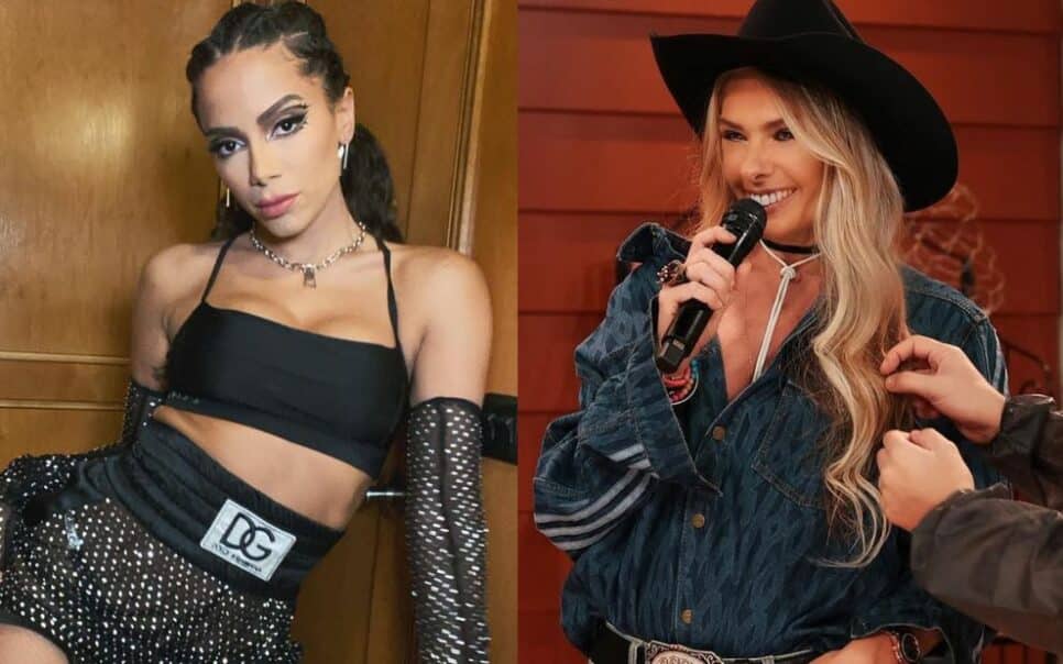 Anitta afirma ter recebido convite para A Fazenda e Galisteu reage: 'Vem aí'
