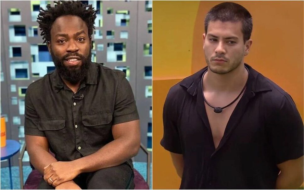 Douglas Silva demonstra apoio a Arthur Aguiar e lamenta ataques ao ator: 'Não queria estar na pele dele'