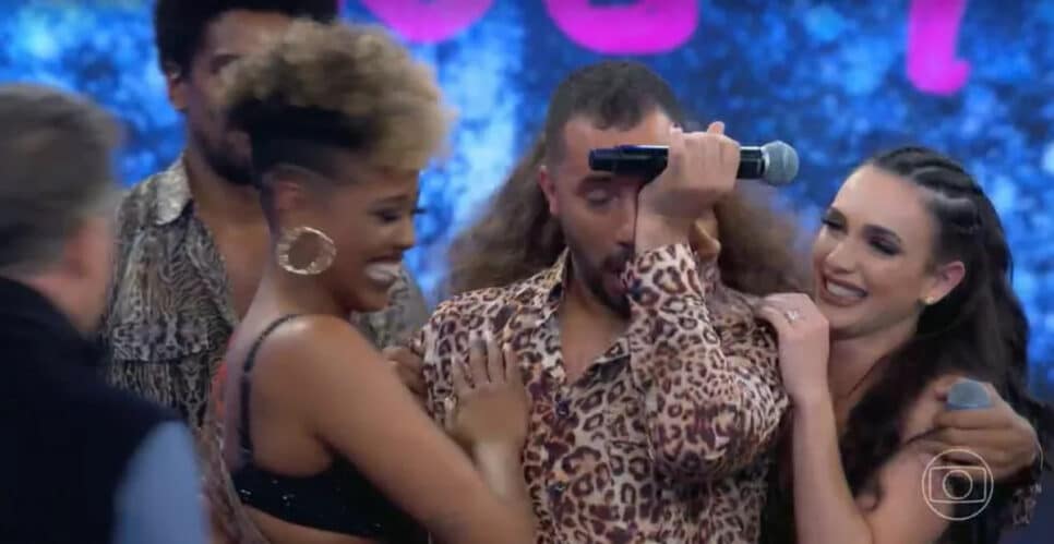 Gil do Vigor se emociona em Dança dos Famosos