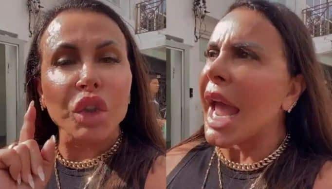 Gretchen abre o jogo e revela que não deixará um centavo de herança para os filhos: “Tratem de trabalhar” (Reprodução)