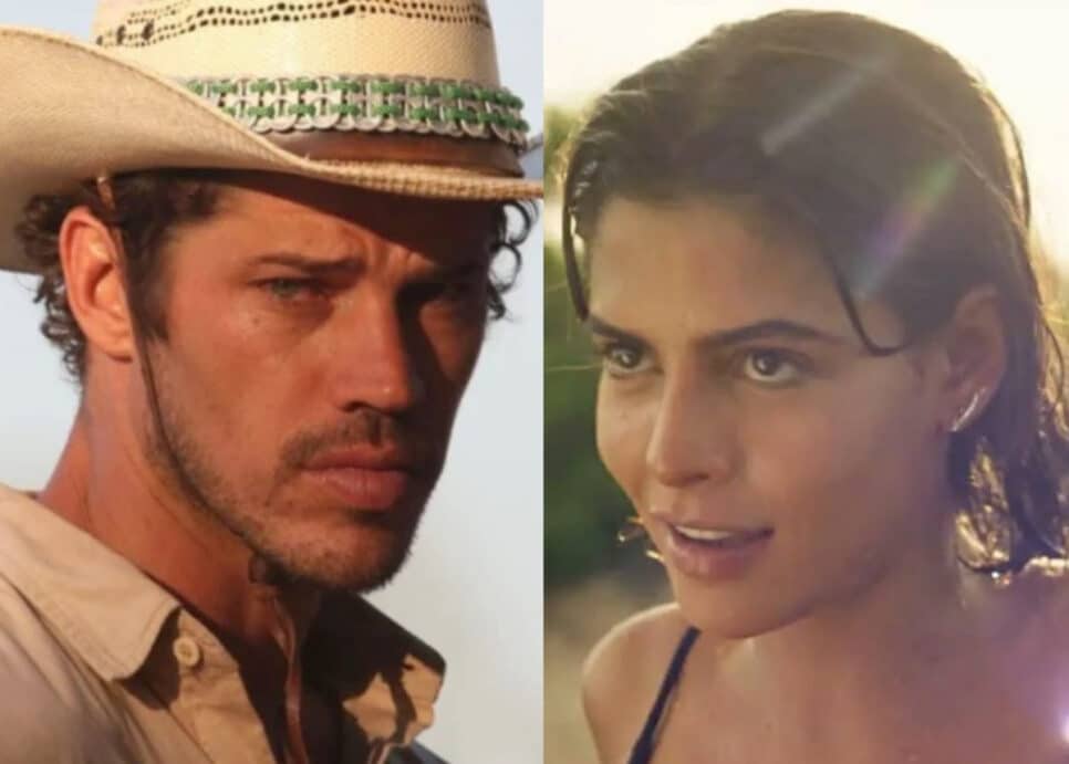 Tadeu (José Loreto) em Pantanal; peão finalmente conhecerá o amor na novela das nove da Globo (Foto: Reprodução / Globo)