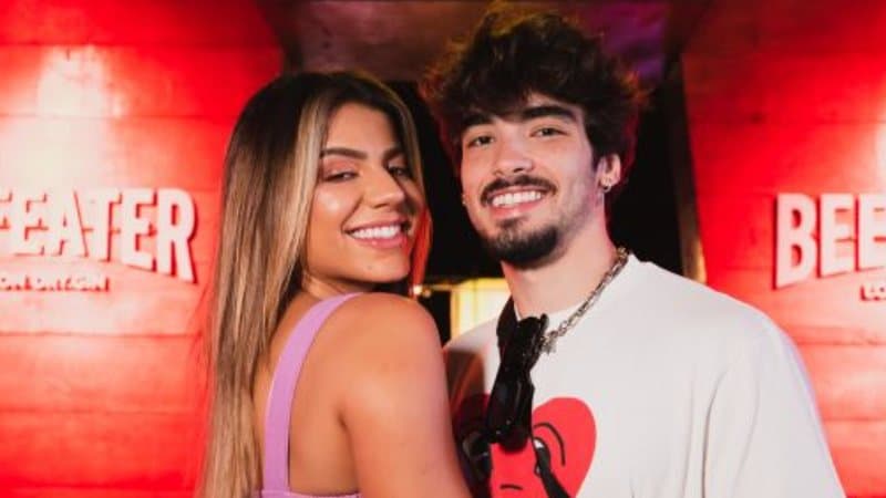 Ex-BBB Hariany Almeida e o ex, José Victor Pires (Foto: Reprodução)