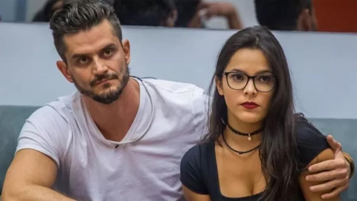 Marcos Harter e Emilly Araújo ainda no BBB 17, da Globo