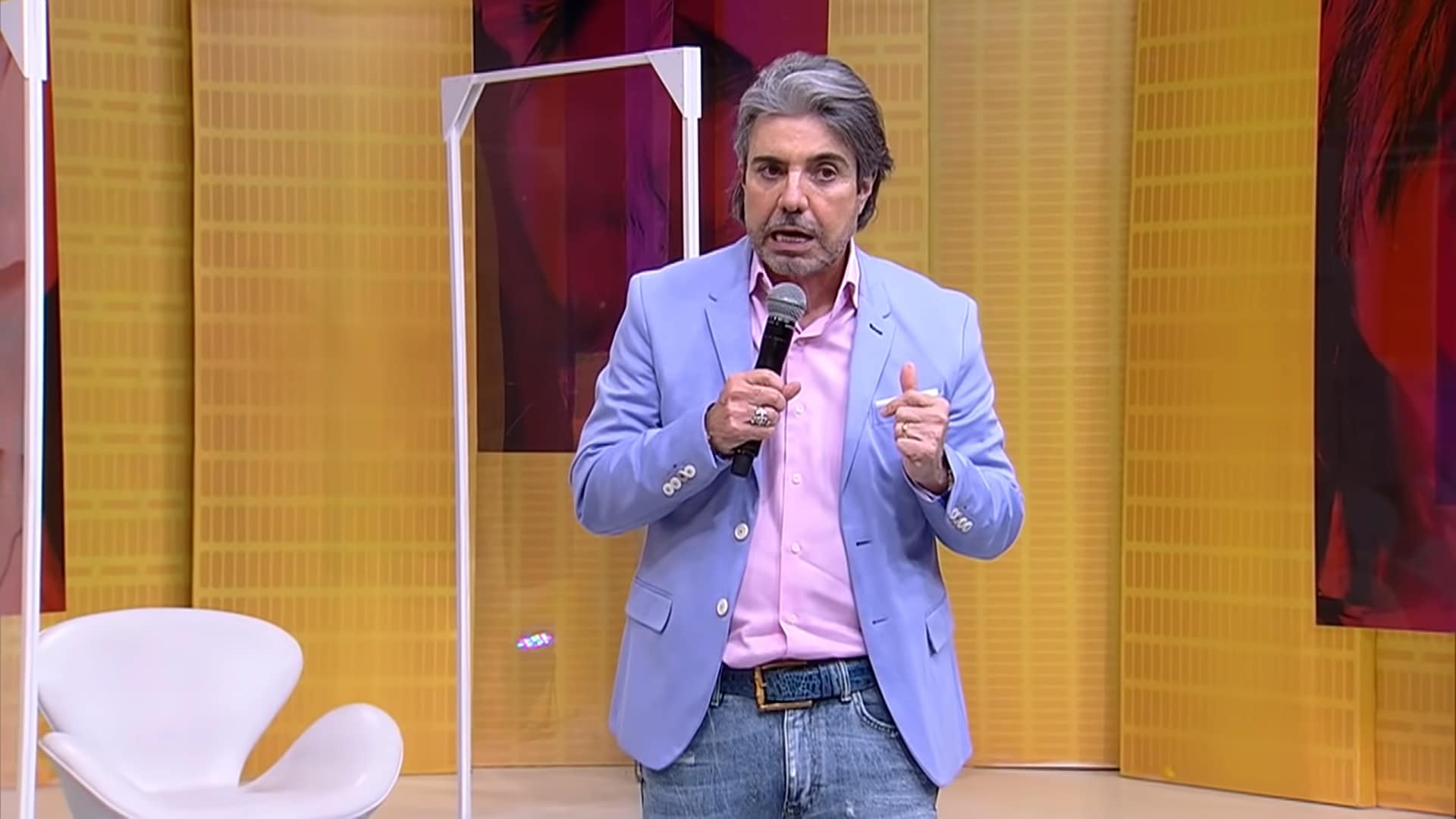 João Kleber expõe verdade sobre apresentador do Altas Horas da Globo (Foto: Reprodução)