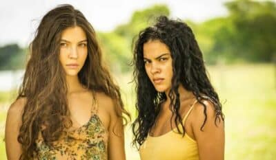 Pantanal: Tibério suspeita de traição de Muda com Juma Foto: Reprodução