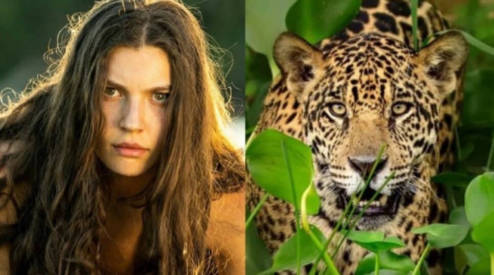 Depois de descobrir a verdade, Juma (Alanis Guillen) faz alianças para vingar mortes dos pais em Pantanal (Foto: Reprodução / Globo)