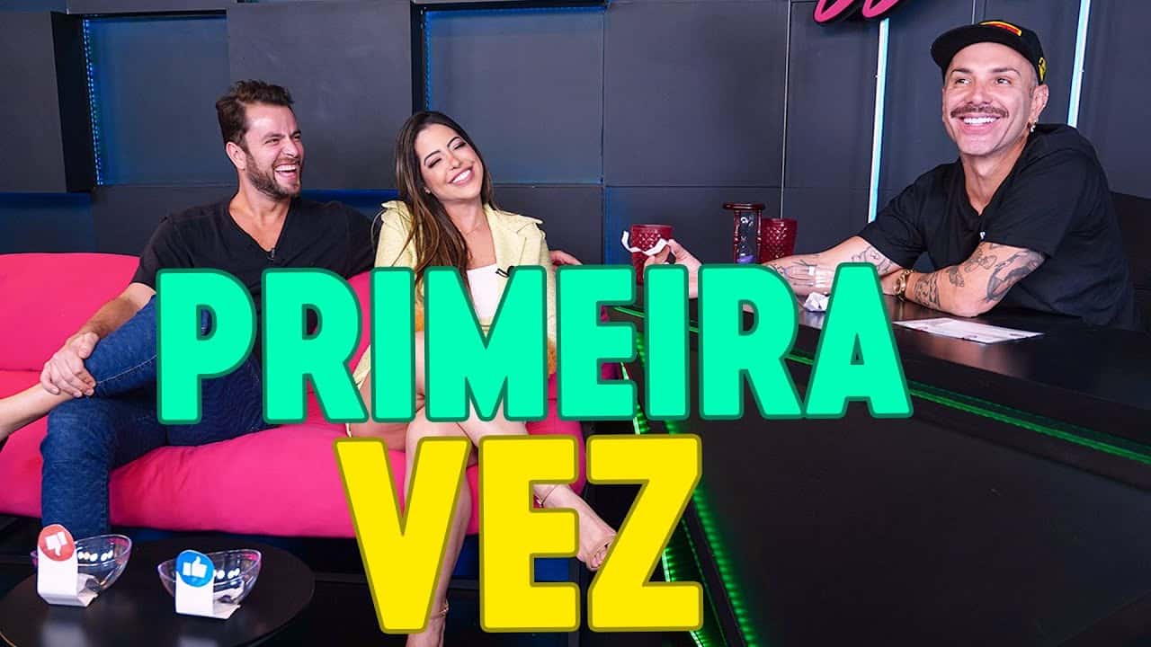 Gustavo Marsengo e Laís Caldas no PR!M3!RA V3Z !!!